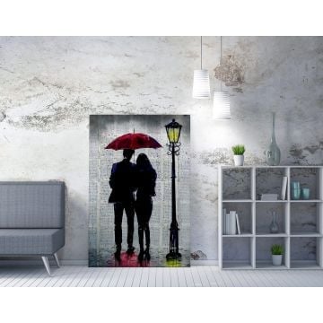 Wirtz Ingelijst Canvas Schilderij | 70x100 cm | Veelkleurig