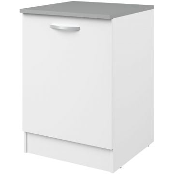 Onderkast Eko 60 cm met deur - wit