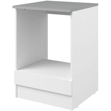 Onderkast Eko 60 cm voor oven en kookplaat - wit