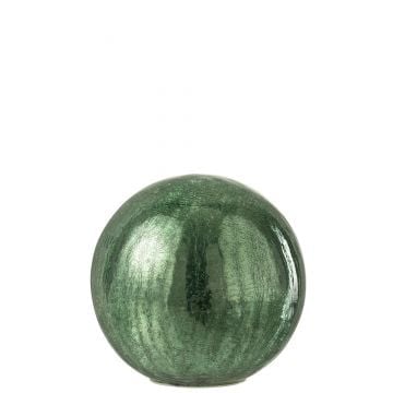 Bal led glas groen large