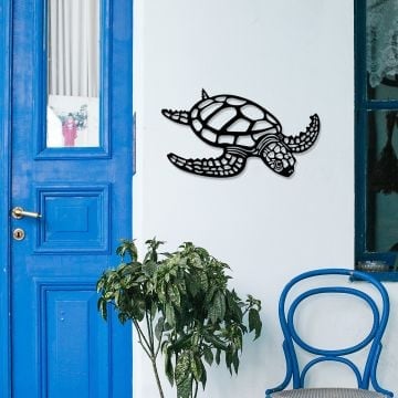 Wallity Decoratieve Metalen Wandaccessoire | 100% Metaal | Zwart