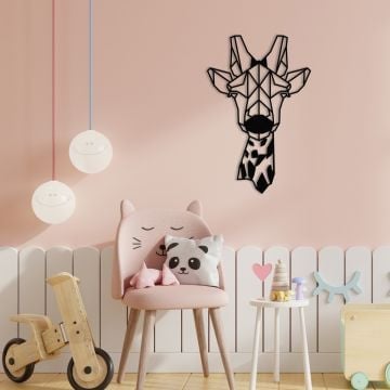 Wallity Metalen Wandaccessoire | 100% Metaal | 1 Dik | Zwart
