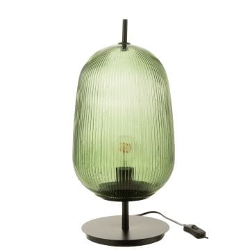 Tafellamp oasis glas groen large