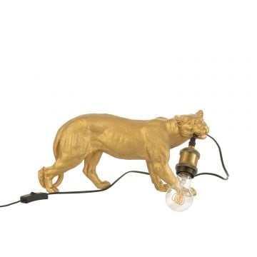 Tafellamp poema resine goud small