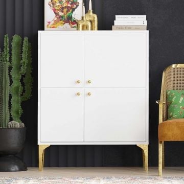 Moderne Console Tafel | Woody Fashion Witgoud