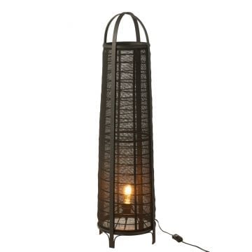 Lamp don katoen bamboe zwart