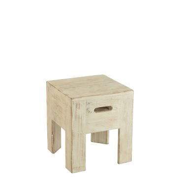 Kruk will dennenhout wit