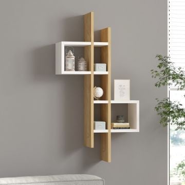 Modieuze Houten Wandplank