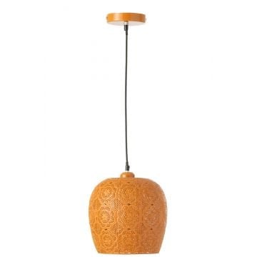 Hanglamp alive metaal oranje