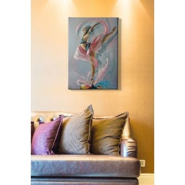Bract Decoratief Canvas Schilderij | 100 anvas | 50x70 cm, Veelkleurig