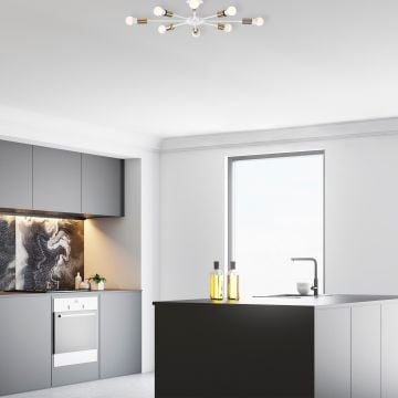 Tatum kroonluchter | metalen behuizing | 78 x 78 cm | IP20