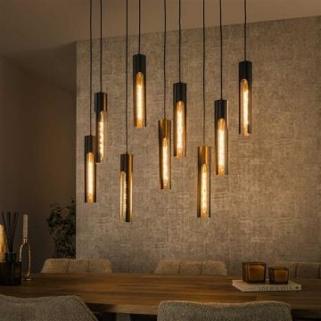 Hanglamp Tauriel 150 cm-Artic zwart