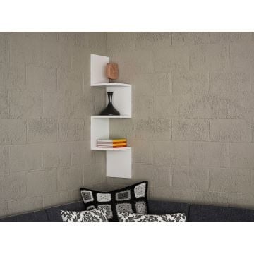 Furny Home Wandplank | 100% Melamine Gecoat | Wit