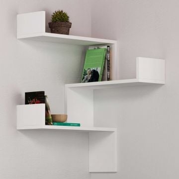 Woody Fashion Wandplank | 100% Melamine Gecoat | 18mm Dik | Wit