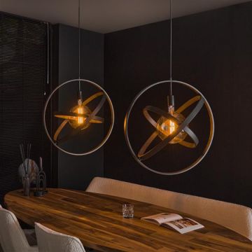 Hanglamp Galore 125 cm-Artic black