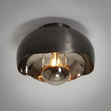 Plafondlamp Miranda ø35 cm-zwart nikkel