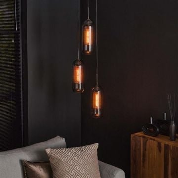 Hanglamp Smirna getrapt-Artic zwart
