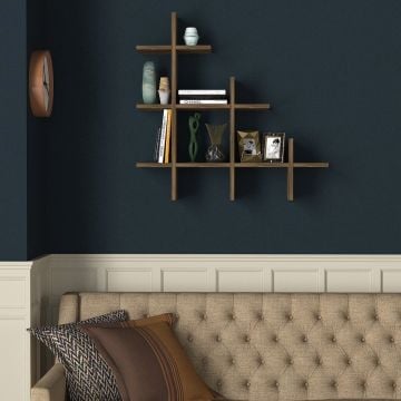Tera Home Wandplank | Melamine Laag | 18mm Dik | Walnoot