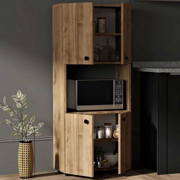 Woody Fashion Keukenkast | 100% Melamine | Notenhout