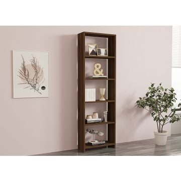 Wandrek Woody Fashion | 50 x 20 x 160 cm | Walnut Brown