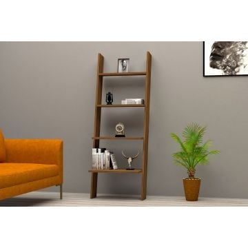 Stijlvolle Woody Fashion Boekenplank - Walnoot | 100% Melamine Gecoat PB | 18mm Dikte