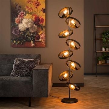 Staande Lamp Charles-Charcoal