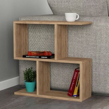 Woody Fashion Bijzettafel | Eiken | 18mm | 60x60x20cm | Melamine Gecoat