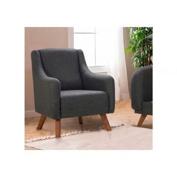 Fauteuil Del Sofa | 81 x 82 x 95 cm | Antraciet