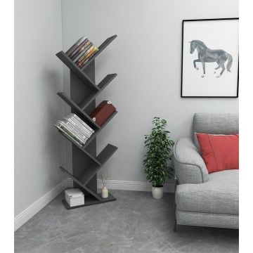 Almaren Boekenplank | 100% Melamine Gecoat | 18mm Dikte | Antraciet