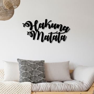 Tanelorn Metalen Wanddecoratie | 100% Metaal | Zwart