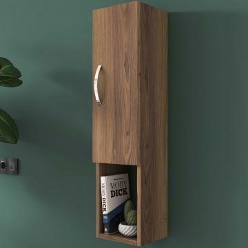 Locelso Wandkast | Notelaar | 22 | 100% Gemelamineerd