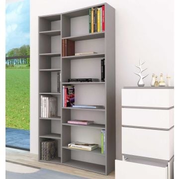 Boekenkast Varna model 1 - grijs