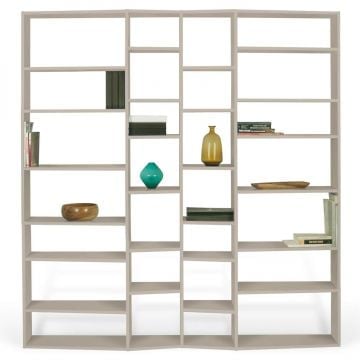 Boekenkast Varna model 3 - grijs