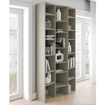 Boekenkast Varna model 7 - grijs