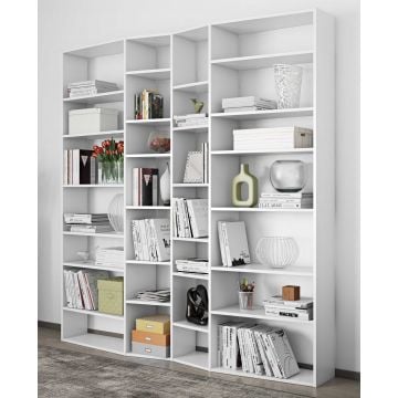 Boekenkast Varna model 3 - wit