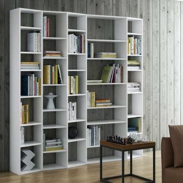 Boekenkast Varna model 5 - wit