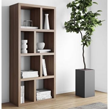 Opbergrek Berkeley 70 cm 4 niveaus - walnootfineer