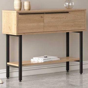 Woody Fashion Dressoir | 100% Melamine Gecoat | Noten Kleur