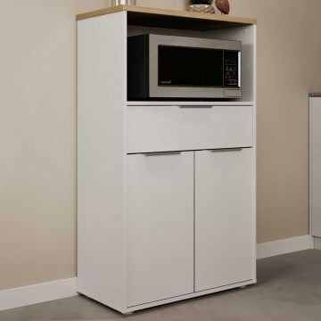 Microgolfkast Access | 70,5 x 39,6 x 122,7 cm | Wit