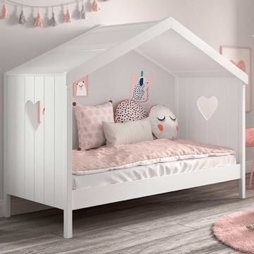 Open bedhuisje Amori 90x200 cm - wit