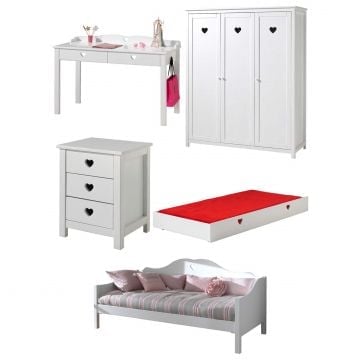 Kinderkamercombinatie Amori 11-wit