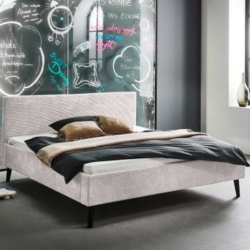 Tweepersoonsbed Avola | 180 x 200 cm | Beigekleurig design