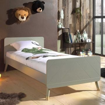 Bed Billy 90x200 - olijfgroen