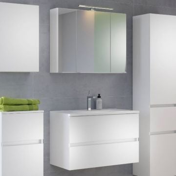 Wastafelmeubelset Brama 100cm - wit 
