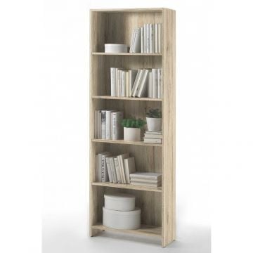 Open boekenkast Bobby | 60 x 24 x 175 cm | Bruin
