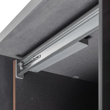 Set van 2 Silent System deurdempingen voor 3-deurs schuifdeurkasten