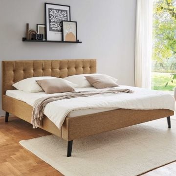 Tweepersoonsbed Empire | 180 x 200 cm | Okerkleurig design