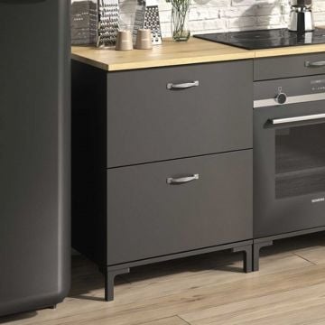 Keukenkast Manchester | 60 x 60 x 86 cm | Helvezia Oak-design