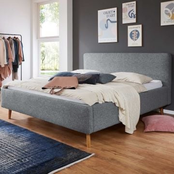 Kofferbed Nielsen | Inclusief lattenbodem | 160 x 200 cm | Turquoise