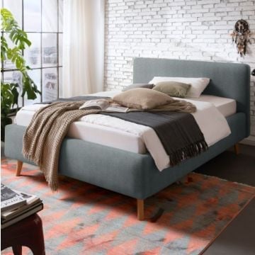 Kofferbed Nielsen | Inclusief lattenbodem | 180 x 200 cm | Turquoise